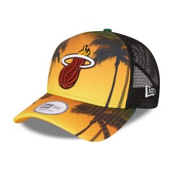 Miami Heat Summer City A-Frame Trucker